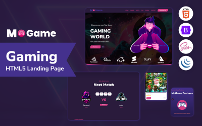 Landing page for online card game site, Landing page design contest