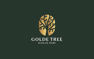 Plantillas de logotipos de Golde Tree Pro