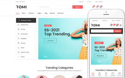 Romi - 时装店 WooCommerce WordPress 主题