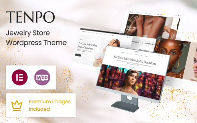 Tenpo - Moderní Klenotnictví Téma WordPress