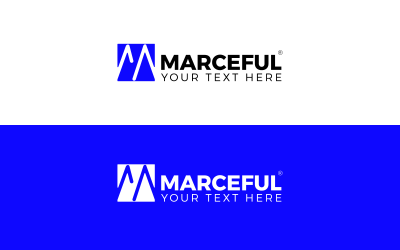 Vector Branding M-Logo-Vorlagendesign
