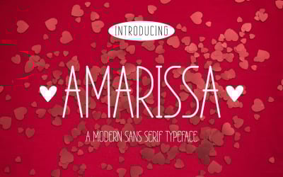 Amarissa - Moderno - Sans Serif - Fuente