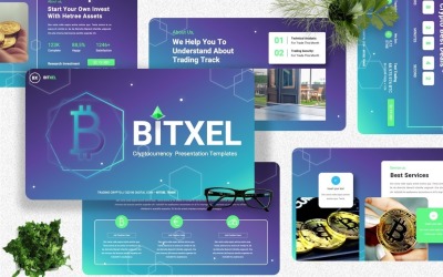 Bitxel - Modelli PowerPoint di criptovaluta