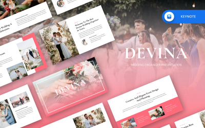Devina - 婚礼组织者主题演讲模板