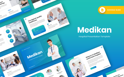 Medikan - Лікарня Google Slide Template