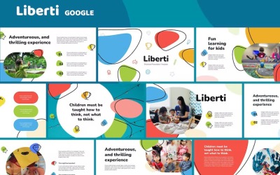 Liberti - Modèle préscolaire google slides
