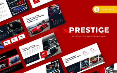 Prestige - Modelo de apresentação do Google para serviços automotivos