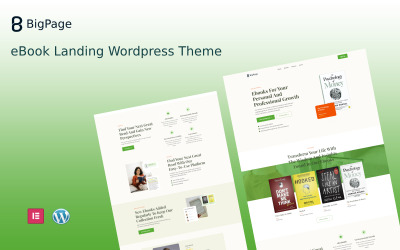 Bigpage – E-Book-Landing-WordPress-Theme