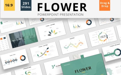 Цветок - Многоцелевой шаблон PowerPoint