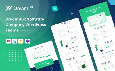 DreamHub Software Company WordPress-tema