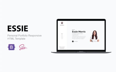 Essie | Személyes portfólió reszponzív HTML sablon