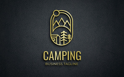 Kamp Logosu - Doğa Manzarası