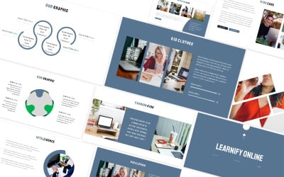 Modello multiuso per Presentazioni Google online di Learnify