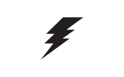 Strom rayo relámpago logo v.1