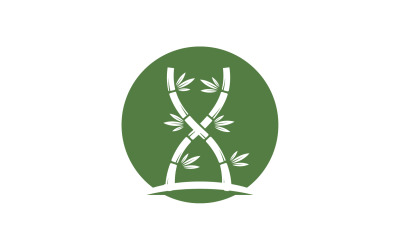 Bambu ağacı logo vektörü v.6