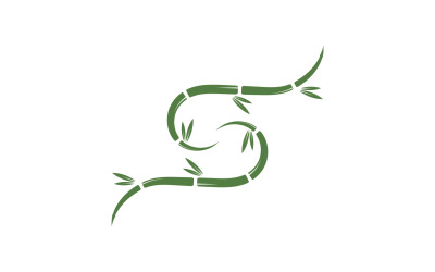 Bambusbaum-Logo-Vektor v.22
