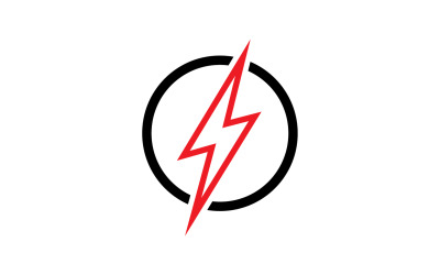 Strom thunderbolt  lightning vector logo v.32