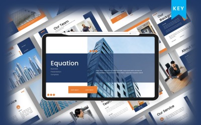 Equazione - Modello di presentazione aziendale Keynote