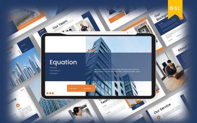 Gleichung – Google Slide Business-Präsentationsvorlage