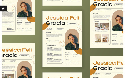 Minimal Modern CV Resume Pack