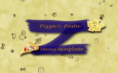 Pizza And Pasta Restaurant Menu Slideshow - After Effects Template