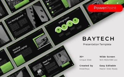Baytech - бізнес-шаблон PowerPoint