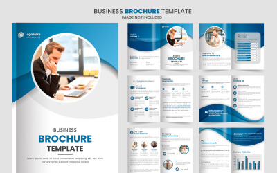 design brochure profilo aziendale, design creativo brochure. Modello multiuso