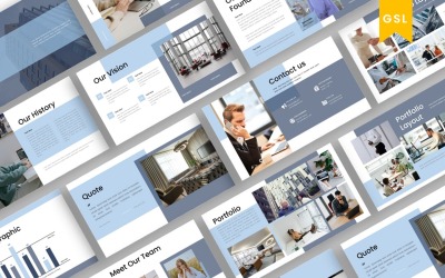 Gravity - Google Slide Presentation Template