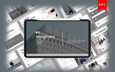 Imaginär – Business-PowerPoint-Vorlage