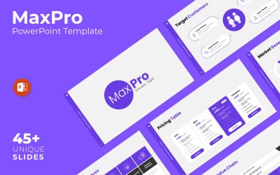 MaxPro - PowerPoint Presentation Template
