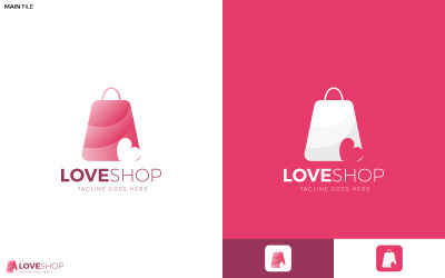 Branding Love Logo presentation, logo, logo design