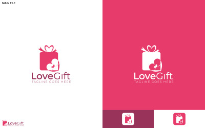 Branding Love Logo presentation, logotyp, logotypdesign, företagslogotyp, logotypsymbol