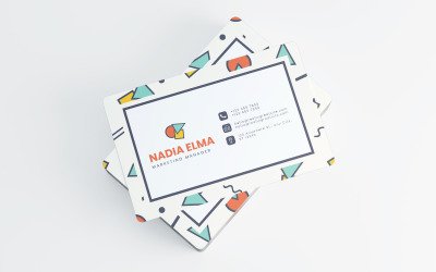 Design de cartão de visita elegante 3