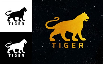 Design professionale del logo della tigre - Identità del marchio