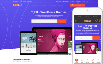 Outlast - Tema WooCommerce de WordPress para el Mercado Digital