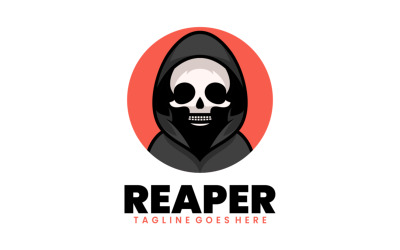 Proste logo maskotki Reaper