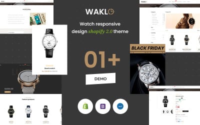Waklo – The Watch Premium responsive Shopify Theme