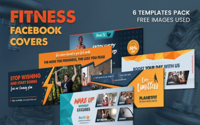 Copertine Facebook per fitness e palestra