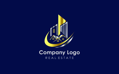 Logo des Immobilienunternehmens - Bau - Investition