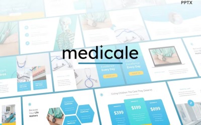 Medicale - Medizinische Powerpoint-Vorlage