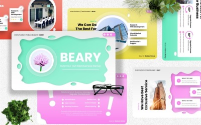 Beary - Corporate Powerpoint-mallar