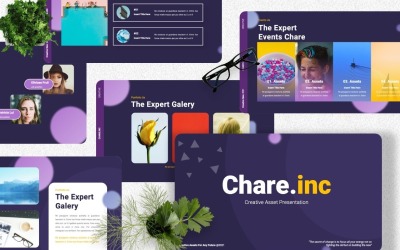 Chare – Kreatív digitális Powerpoint sablon