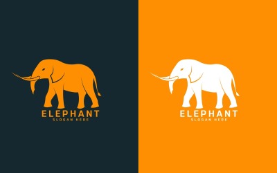 Diseño de logotipo de elefante - Identidad de marca