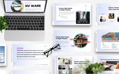 NV Ware – Real Estate Keynote sablon