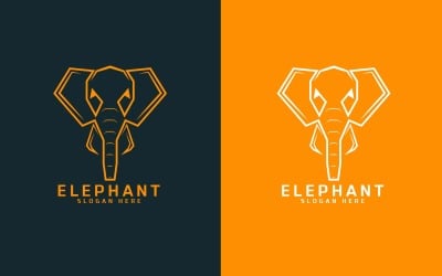 Projekt logo Elephant Tech — tożsamość marki