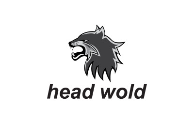 wold Zwart Logo Modern Minimalis