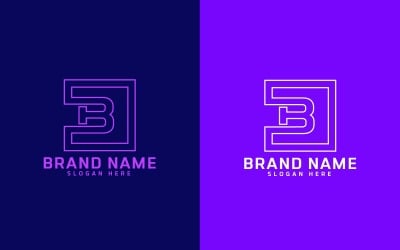 B harfi Logo Tasarımı - Marka