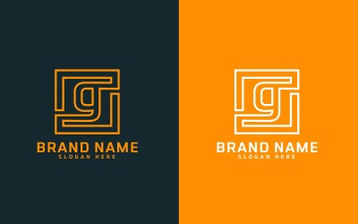 Буква G Дизайн Логотипа - Бренд