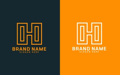 H betűs Logo Design - Márka
