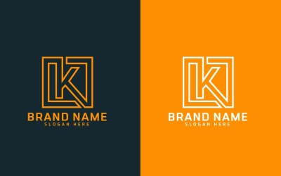 K harfi Logo Tasarımı - Marka Kimliği